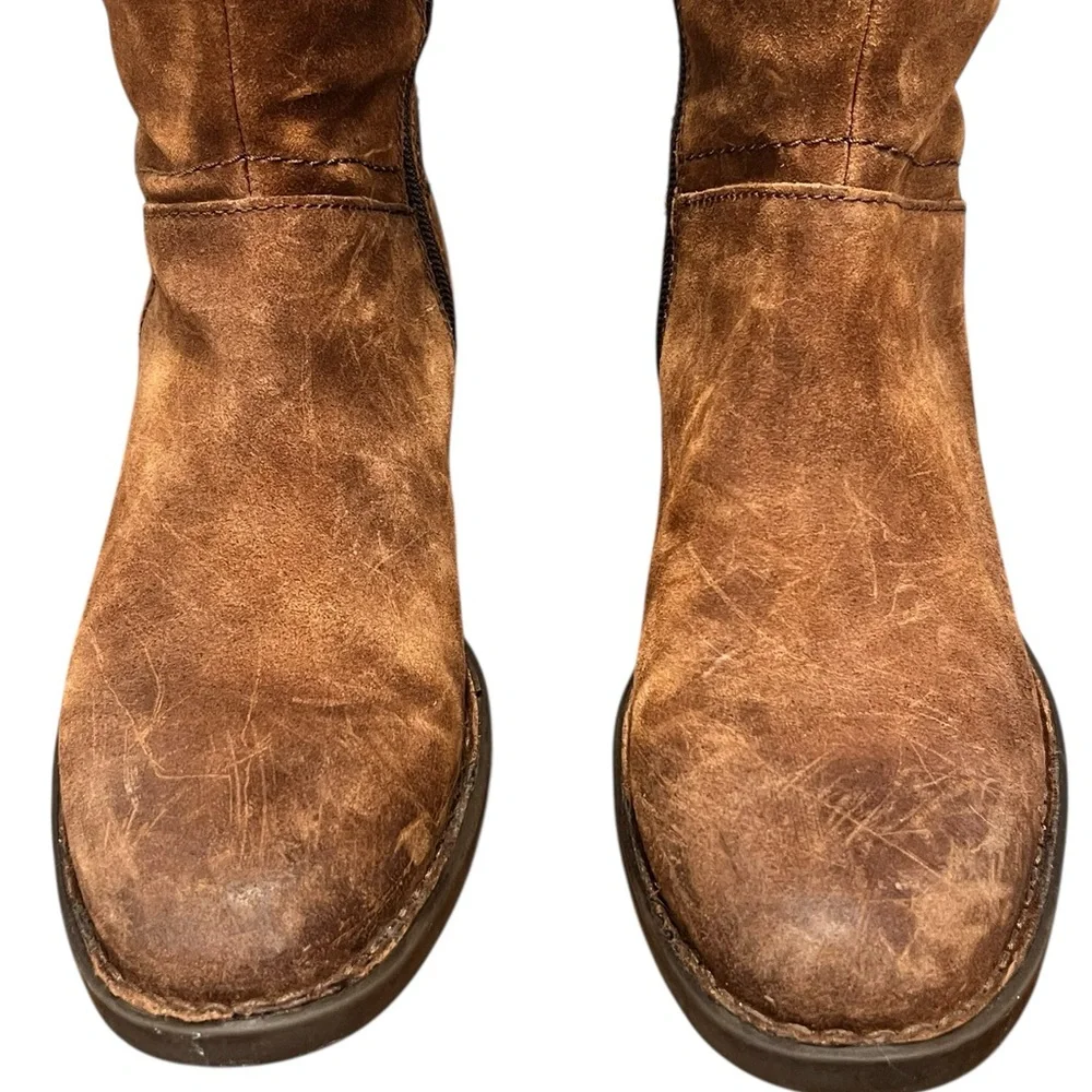 Born Brown Suede Boots Women’s 8